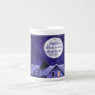 Moon Watch Bone China Mug