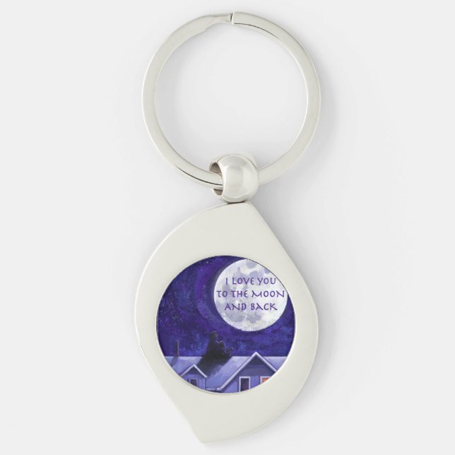 Moon Watch Key Ring (Front)
