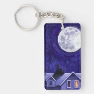 Moon Watch Key Ring