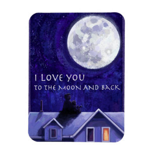 Moon Watch Magnet