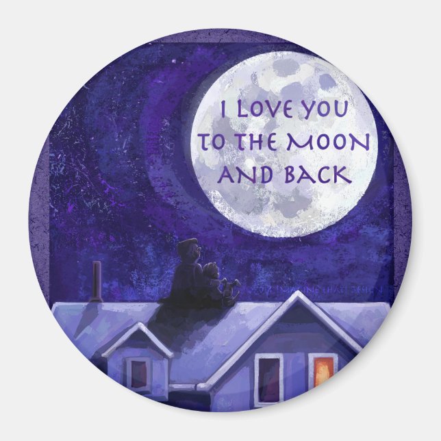 Moon Watch Magnet (Front)