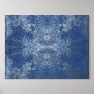 Moon Water II Silver Foil Print