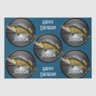 Moon Water & Walleye Pike Tissue Paper