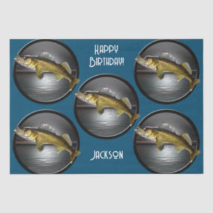Moon Water & Walleye Pike Tissue Paper