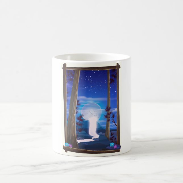 Moon Waterfall Coffee Mug (Center)