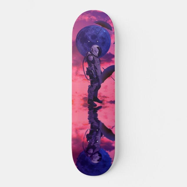 Moon Weather Skateboard (Front)