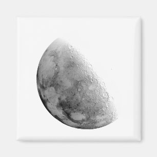 Moon White Magnet