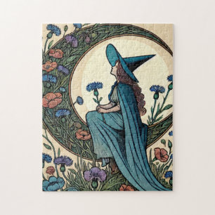 Moon Witch Jigsaw Puzzle