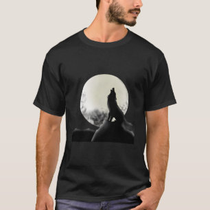 Moon Wolf Animal T-Shirt