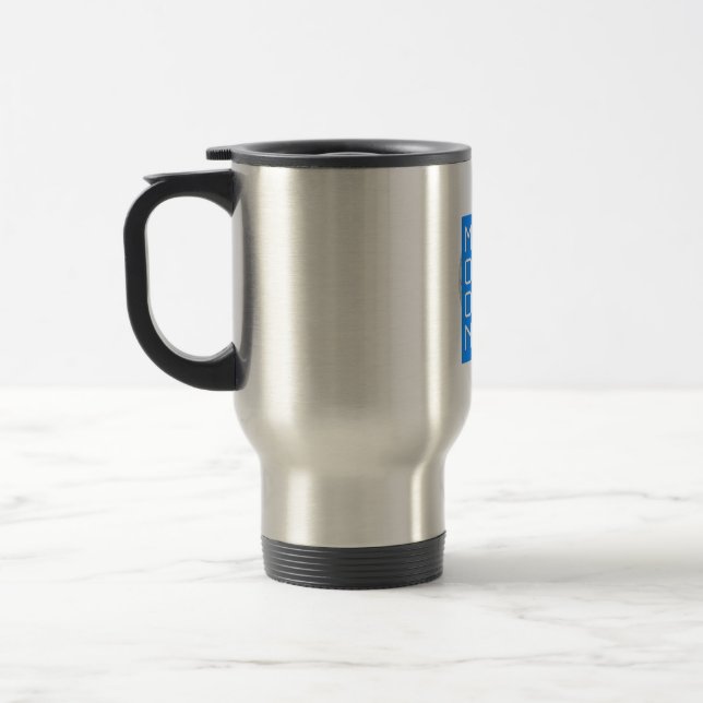 Moon Wolf  Travel Mug (Left)
