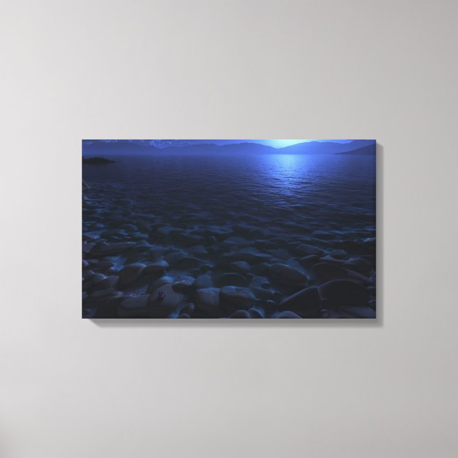 Moon Worship Canvas Print (Front)