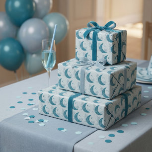 Moon Wrapping Paper