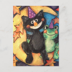 Moonbathing Party Postcard