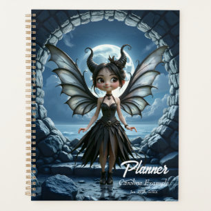 Moonborn Little Shadow, the Cute Gothic Fairy Planner