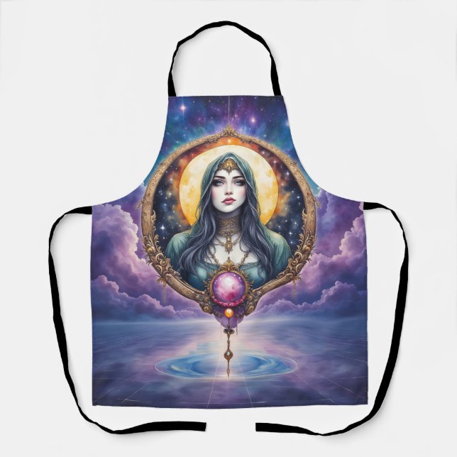 Moonbound Dreamkeeper – Guardian of the Night.   Apron (Front)