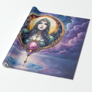 Moonbound Dreamkeeper – Guardian of the Night. Wrapping Paper
