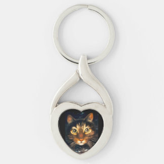 MoonCat Key Ring