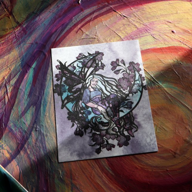 MoonChild Fairy Fairies Moon Child goddess moon    Postcard (Creator Uploaded)