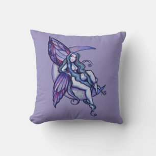 MoonChild Fairy Moon Child Faerie Art Fae          Cushion