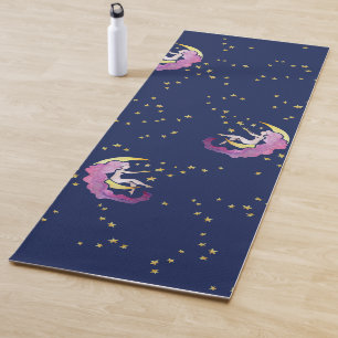 MoonChild Moon and Stars Night Goddess Yoga Mat