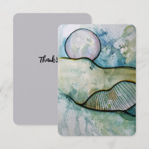 MoonChild Thank You Card