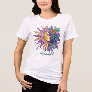 Moonchild White Tri-Blend Shirt
