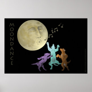 Moondance Dogs Print