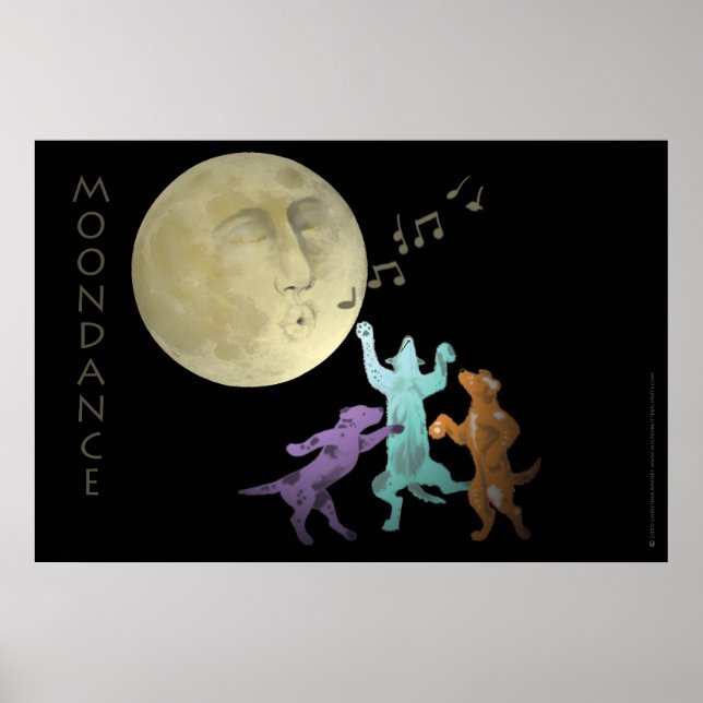 Moondance Dogs Print (Front)
