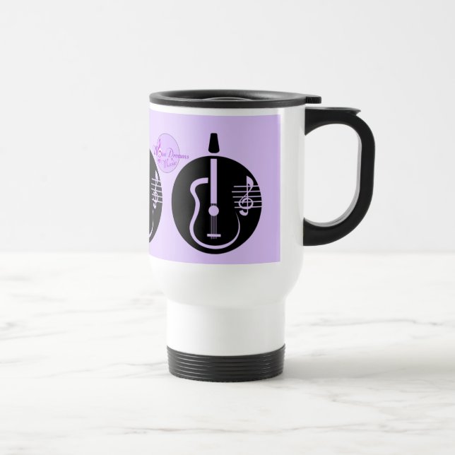 MoonDreams Music Guitars Travelling Mug (Right)