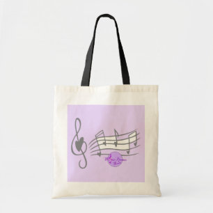 MoonDreams Music Notes Budget Tote