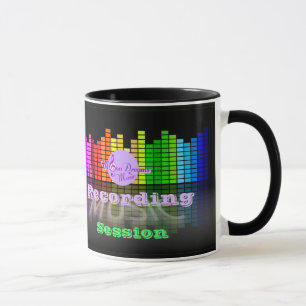 MoonDreams Music Recording Session Ringer Mug