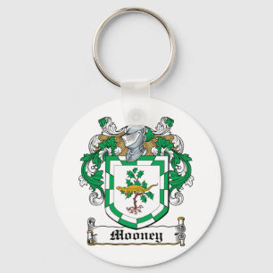 Mooney Family Crest Key Ring