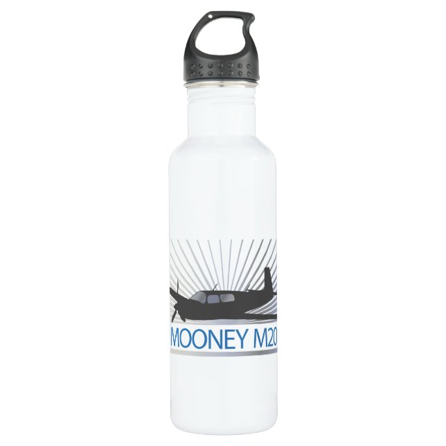 Mooney M20 Aircraft 710 Ml Water Bottle (Front)