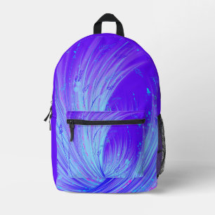 Moonflow  printed backpack
