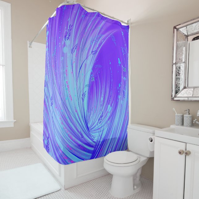 Moonflow  shower curtain (In Situ)