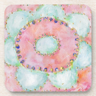Moonflower coaster