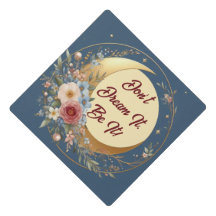 Moonflower Graduation Cap Tassel Topper