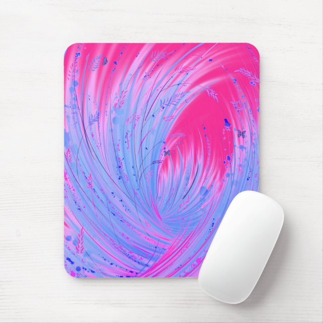 Moonflower  mouse pad (With Mouse)