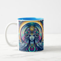 Moonflower Oracle Mug — Vessel of Lunar Intention