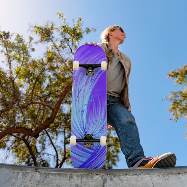 Moonflower  skateboard (Outdoor 1)