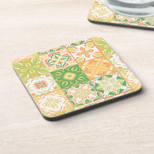 Moonflowers 2 beverage coaster