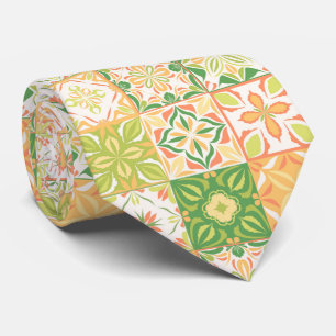 Moonflowers 2 neck tie