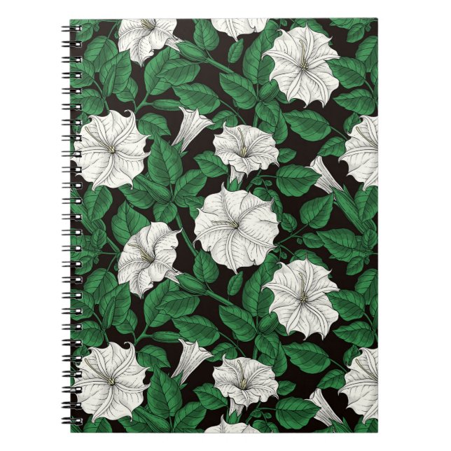 Moonflowers 2 notebook (Front)