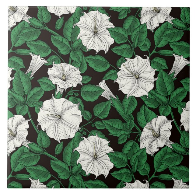 Moonflowers 2 tile (Front)