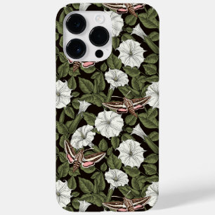 Moonflowers and sphinx moths Case-Mate iPhone 14 pro max case