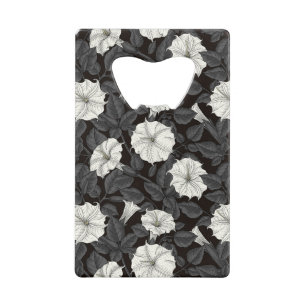 Moonflowers Credit Card Bottle Opener