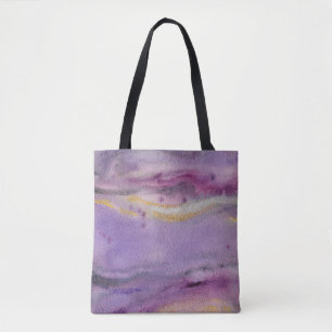Moonglow Gold Abstract Tote Bag