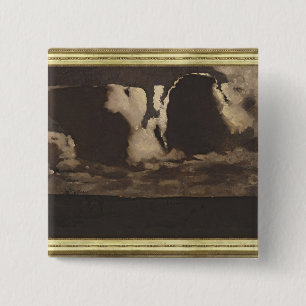 Moonlight, 1887 15 cm square badge