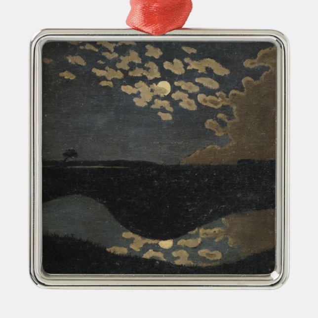 Moonlight, 1894 metal tree decoration (Front)