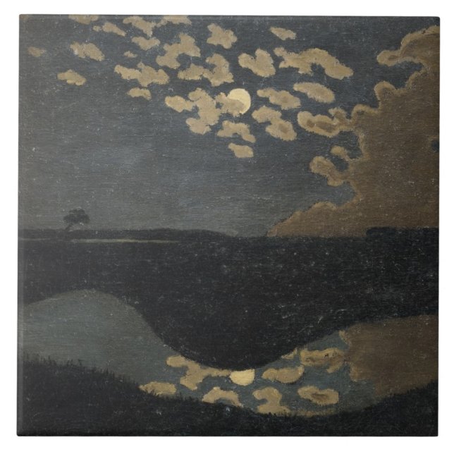 Moonlight, 1894 tile (Front)